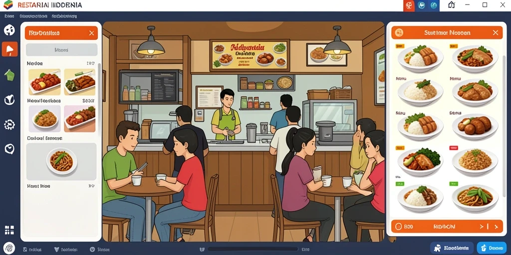 Tampilan antarmuka yang ramah pengguna.