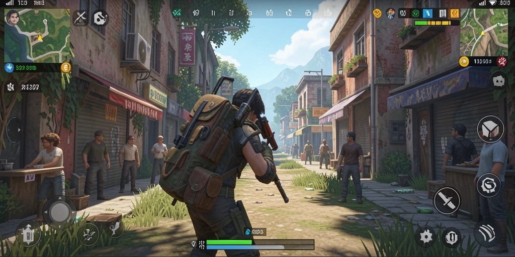 Screenshot menunjukkan tampilan antarmuka yang menarik dan mudah digunakan.
