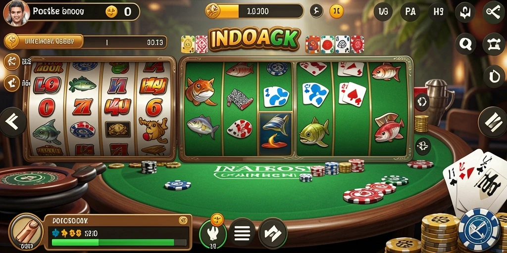 Tampilan awal game LOVE678 yang menarik dan penuh warna.