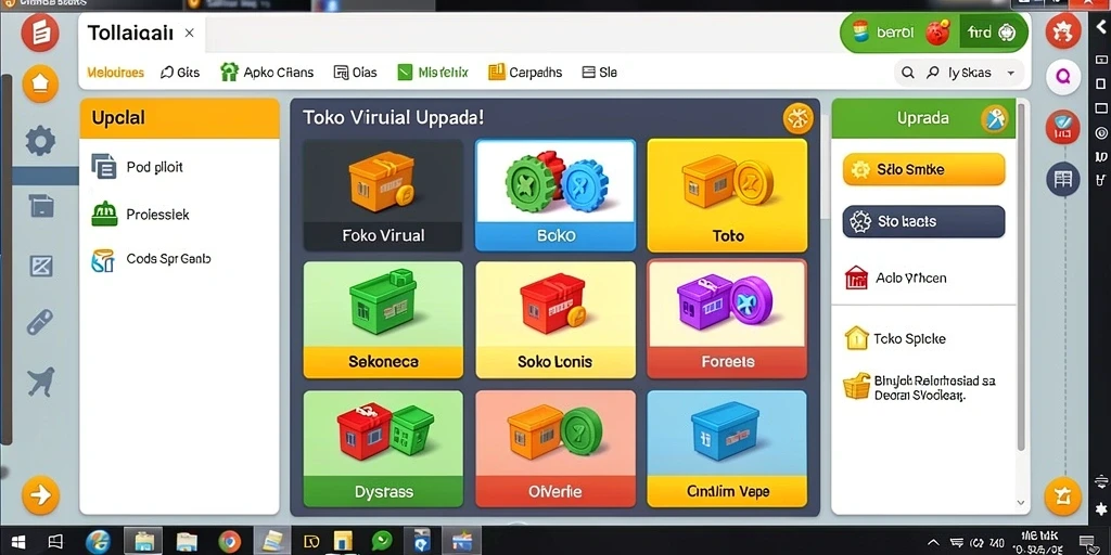 Tampilan antarmuka yang menarik dan user-friendly.