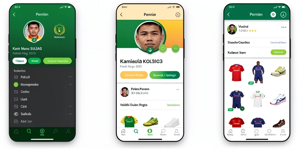 Tampilan menu awal yang intuitif.