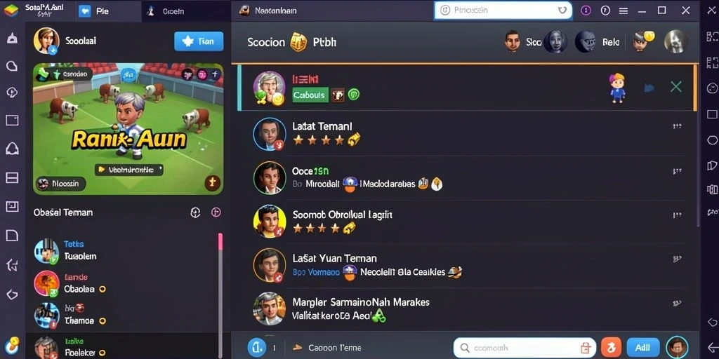 Tangkapan layar menunjukkan aksi seru di level terbaru.