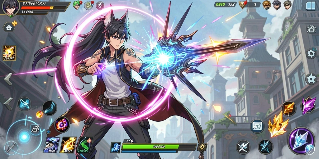 Tampilan awal gameplay yang memukau.