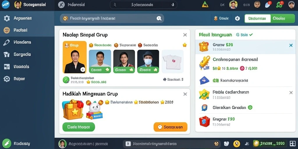 Tampilan antarmuka yang menarik dan mudah digunakan.