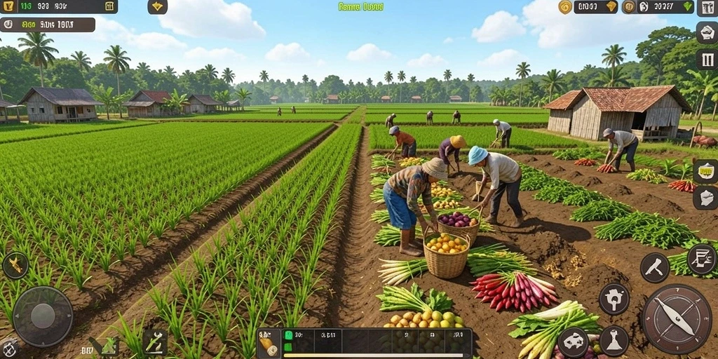 Screenshot menampilkan karakter utama dalam aksi.