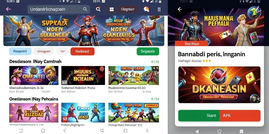 Tangkapan layar menampilkan karakter utama dalam aksi.